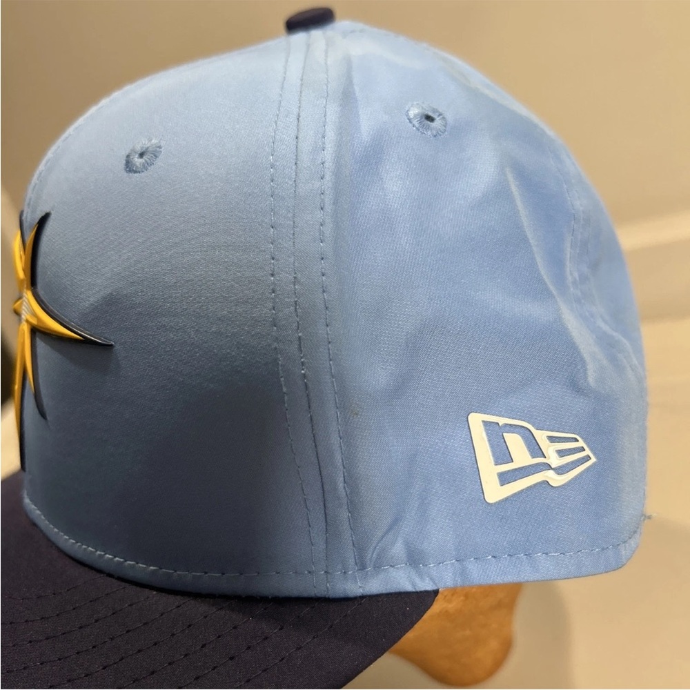 Tampa Bay Rays 2019 Batting Practice On Field New Era 59fifty Fitted 7 1/2 Hat - Picture 3 of 12